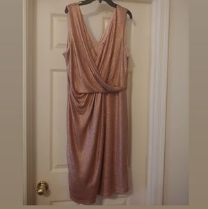 Beautiful Rose Gold dress - Free shipping
